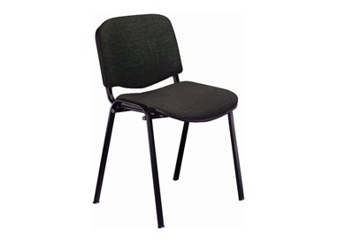 SEDIA ATTESA Dado D5S No Flame NERO senza BRACCIOLI
