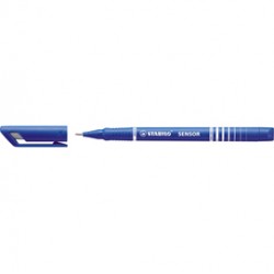 FINELINER STABILO SENSOR PUNTA 0.3MM BLU