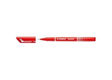 FINELINER STABILO SENSOR PUNTA 0.3MM ROSSO