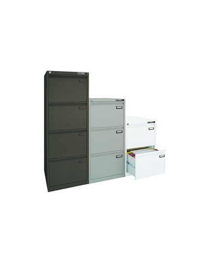 CLASSIFICATORE Kubo 4 CASSETTI per CART. SOSPESE NERO H 132cm