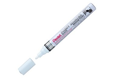 Marcatore PAINT MMP10 punta media vernice bianco PENTEL