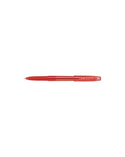 Penna a sfera SUPERGRIP G con cappuccio punta 0,7mm rosso PILOT