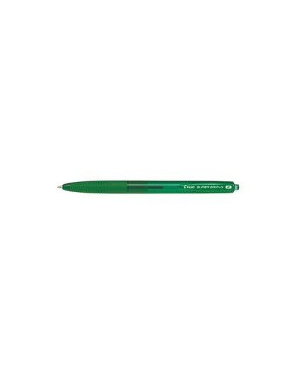 Penna a scatto SUPERGRIP G punta 0,7mm verde PILOT