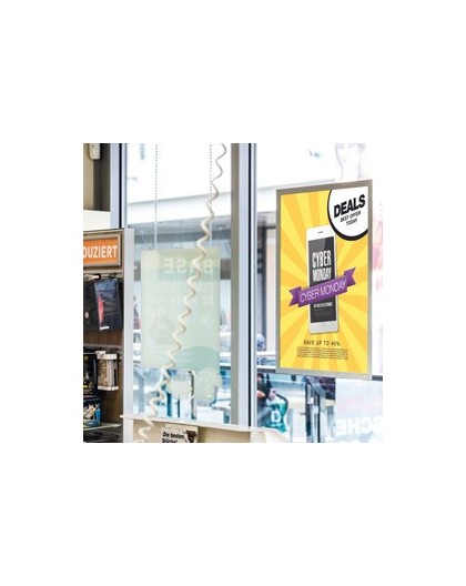 Cornice Duraframe® Poster Sun 50x70cm argento DURABLE