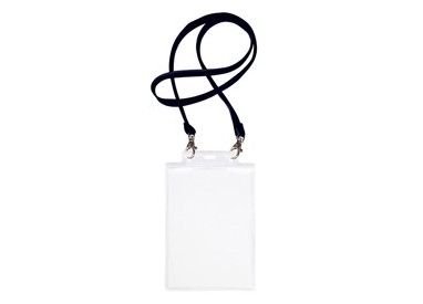 10 PORTANOME PASS 7ST-M 15x21cm (A5) NEUTRO con CORDONCINO NERO