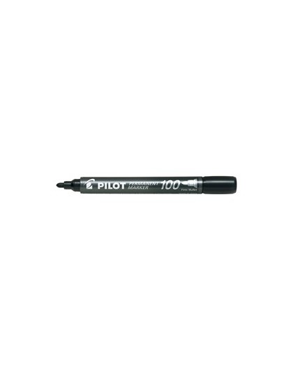 MARCATORE PERMANENTE 100 NERO P.TONDA 4.5MM PILOT
