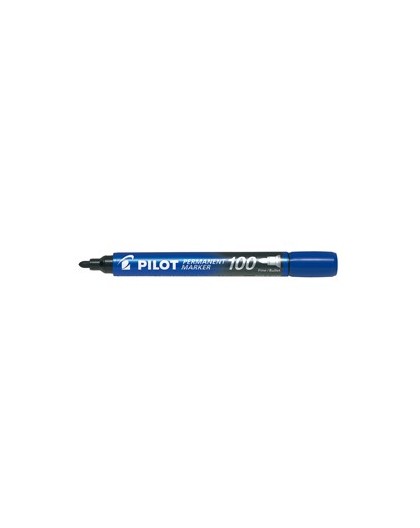 MARCATORE PERMANENTE 100 BLU P.TONDA 4.5MM PILOT