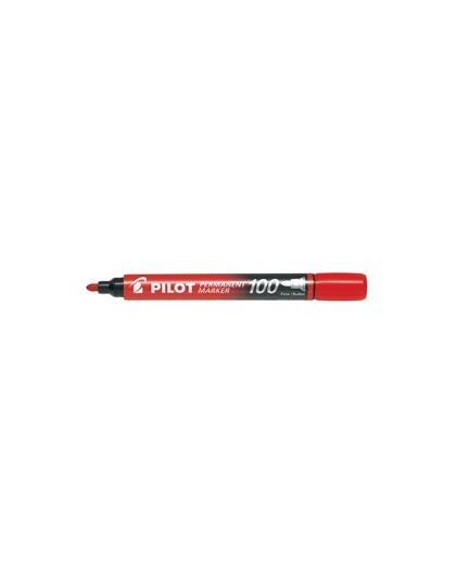 MARCATORE PERMANENTE 100 ROSSO P.TONDA 4.5MM PILOT