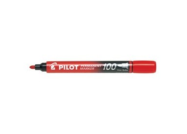 MARCATORE PERMANENTE 100 ROSSO P.TONDA 4.5MM PILOT