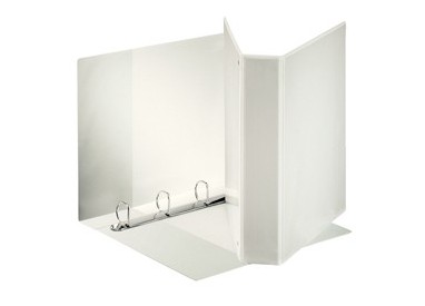 Raccoglitore DISPLAY MAXI 22x30cm 4D H50mm bianco personalizzabile ESSELTE