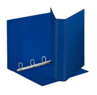 Raccoglitore DISPLAY MAXI 22x30cm 4D H30mm blu personalizzabile ESSELTE