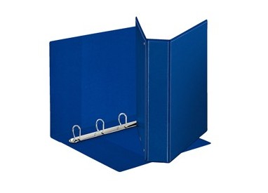Raccoglitore DISPLAY MAXI 22x30cm 4D H50mm blu personalizzabile ESSELTE
