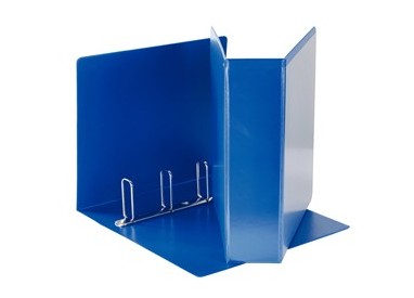 Raccoglitore DISPLAY MAXI 22x30cm 4Q H65mm blu personalizzabile ESSELTE