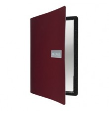 PORTA MENU' A4-24x33cm BORDEAUX Royal con 1 INSERTO DOPPIO