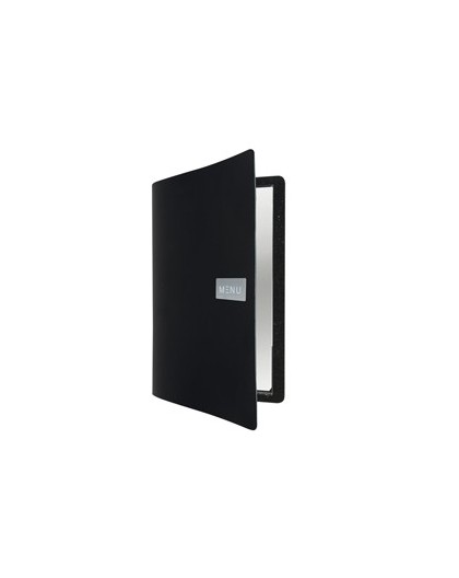 PORTA MENU' A4-24x33cm NERO Royal con 1 INSERTO DOPPIO