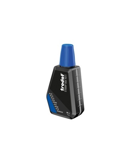 INCHIOSTRO BLU 28ml per TIMBRO IN GOMMA 7011 TRODAT