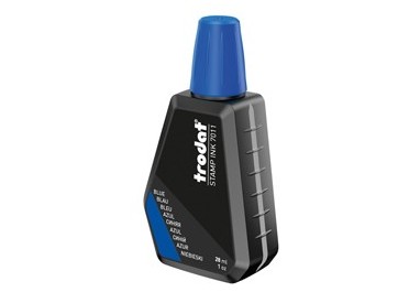 INCHIOSTRO BLU 28ml per TIMBRO IN GOMMA 7011 TRODAT