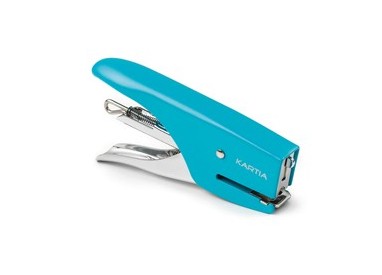 MINI CUCITRICE M013 TURCHESE BLISTER+PUNTI KARTIA