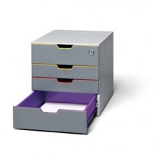 CASSETTIERA A 4 CASSETTI VARICOLOR SAFE DURABLE