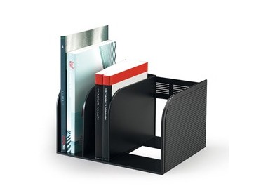 PORTARIVISTE CON SCOMPARTI REGOLABILI optimo DURABLE