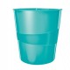 CESTINO GETTACARTE WOW AZZURRO ACQUAMARINA 15LT LEITZ