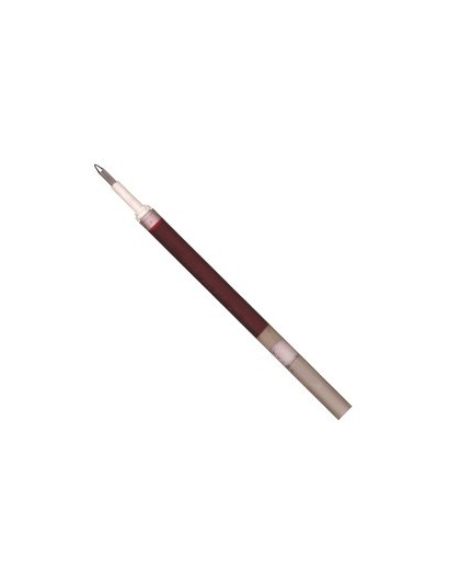 12 REFILLS ROLLER ENERGEL 0.7mm ROSSO LR7 PENTEL
