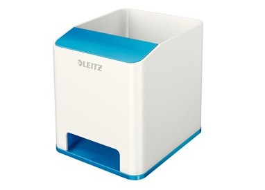Portapenne con amplificatore WOW blu LEITZ