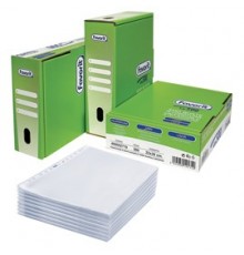 SCATOLA 500 BUSTE FORATE 22X30 LINEAR LISCIO PPL FAVORIT