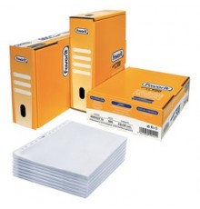 SCATOLA 500 BUSTE FORATE 22X30 LINEAR BUCCIA PPL FAVORIT