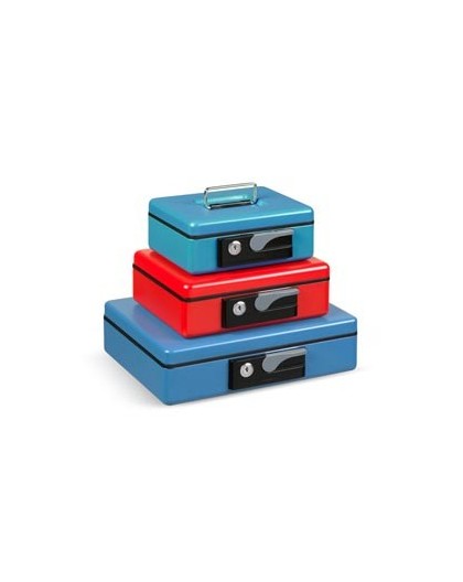 CASSETTA PORTAVALORI 197X154X80MM BLU KOALA DELUXE