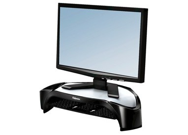 SUPPORTO MONITOR C/VASCHETTA E SCOMPARTI 8020801 FELLOWES
