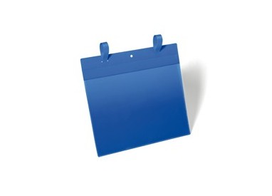 50 buste identificazione con fascette 297x210mm (A4-ORIZ.) ART.1751 Blu DURABLE
