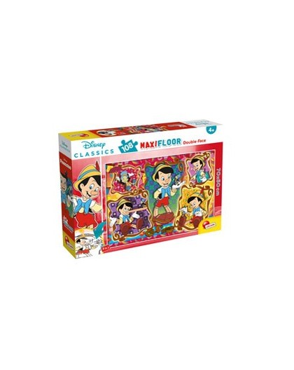 PUZZLE SUPERMAXI PINOCCHIO 108 PEZZI 70X50CM LISCIANI