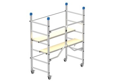 TRABATTELLO in ALLUMINIO 168x75cm - H180cm Dinamico