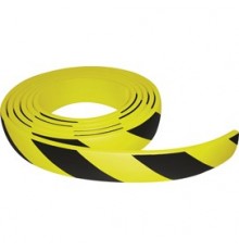 PARACOLPI in ROTOLO 5 metri in GOMMA NBR H6cm Giallo/Nero