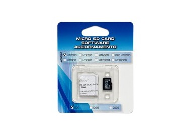 MICRO SD CARD aggiornamento 100/200€ verificabanconote HT1000