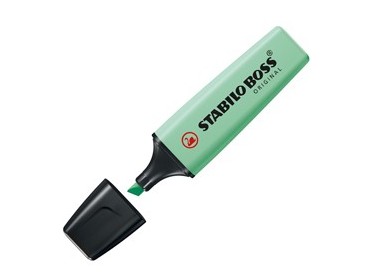 EVIDENZIATORE STABILO BOSS PASTEL Verde Menta 70/116