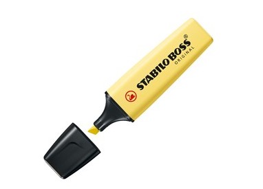 EVIDENZIATORE STABILO BOSS PASTEL Giallo Banana 70/144