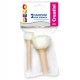 Blister 2 tamponi in spugna per stencil art.06830 DECO