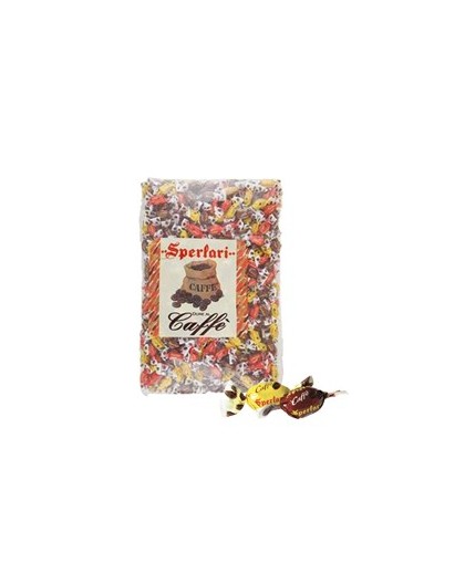 Caramelle mini gusto caffE' busta 1Kg (circa 500pz) Sperlari