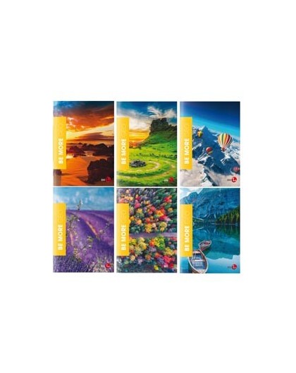 Maxiquaderno A4 36fg+2 100gr 1 rigo c/margine GEO Be More Special 2022 BM
