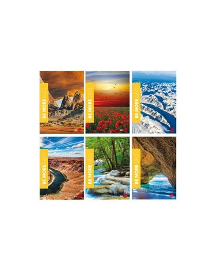 Maxiquaderno A4 36fg+2 100gr 5mm GEO Be More Special 2022 BM