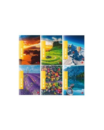 Maxiquaderno A4 36fg+2 100gr 1rigo GEO Be More Special 2022 BM