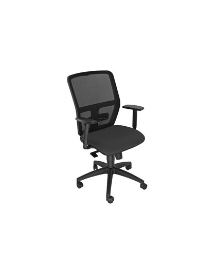 Seduta operativa ergonomica Kemper A Nero c/bracc.reg.
