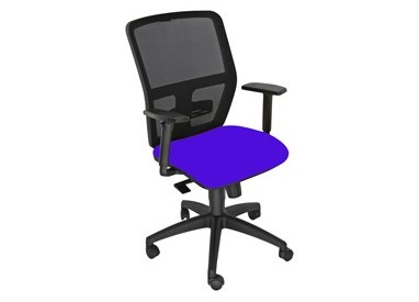 Seduta operativa ergonomica Kemper A Blu c/bracc.reg.