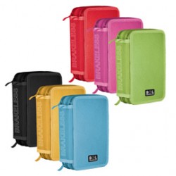 Astuccio 3 zip Colors 13x20x7.5cm colori assortiti RiPlast