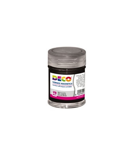 Vernice lavagna magnetica all'acqua nero 120gr DECO