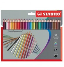 Astuccio 36 pastelli Stabilo AQUACOLOR 1636-7