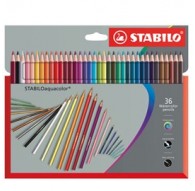 Astuccio 36 pastelli Stabilo AQUACOLOR 1636-7