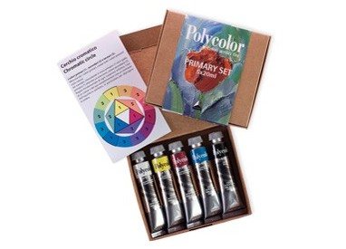 Colori vinilici Polycolor Primary Set 5 tubetti da 20ml Maimeri